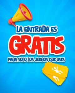 Diseño ENTRADA GRATIS Tobogán Gigante