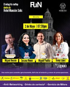 Evento 2 de mayo FuckUpNights Morelia